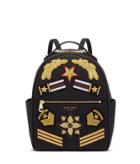 Henri Bendel West 57th Military Patch Backpack