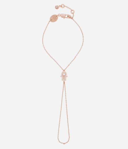 Henri Bendel Luxe Hamsa Hand Chain