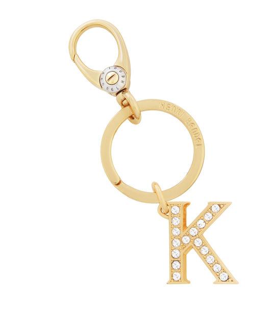 Henri Bendel Monogram K Key Fob