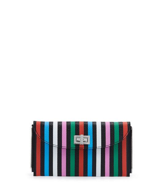 Henri Bendel Rivington Multi Stripe Pouch