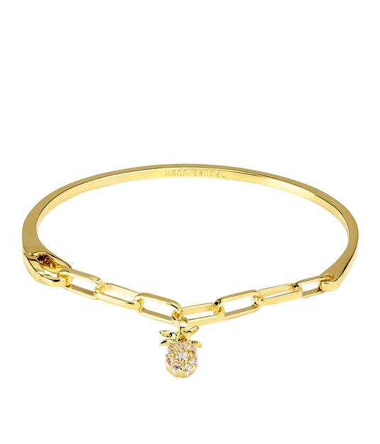 Henri Bendel Pineapple Cuff Chain Bracelet