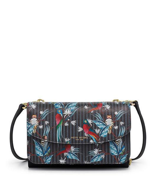 Henri Bendel West 57th 2-in-1 Printed Wallet On A String