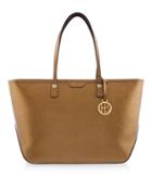 Henri Bendel West 57th E/w Metallic Tote