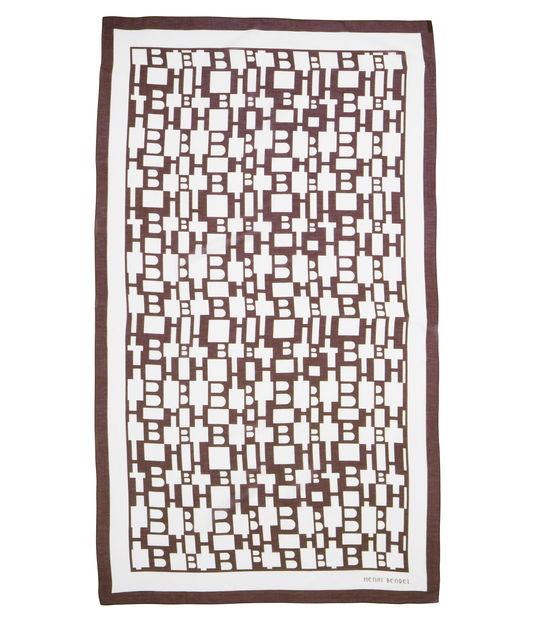 Henri Bendel Logo Scarf