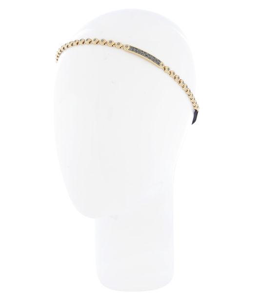 Henri Bendel Rivet Crystal Bar Headwrap