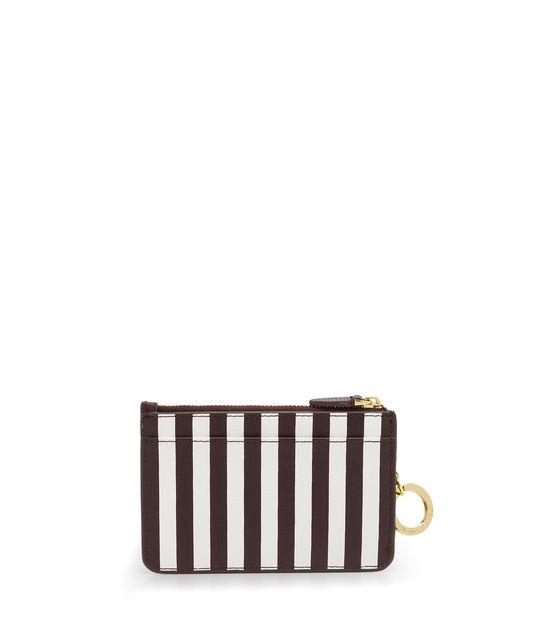 Henri Bendel West 57th Centennial Stripe Mini Zip Coin Purse