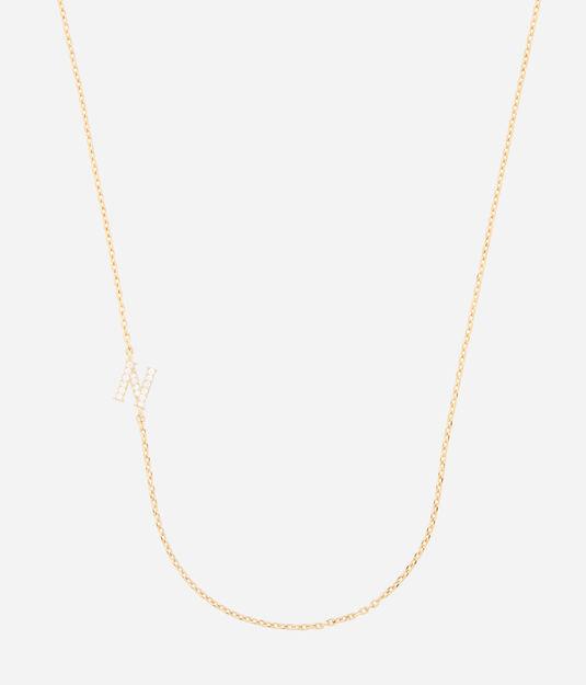 Henri Bendel Luxe Monogram N Pendant