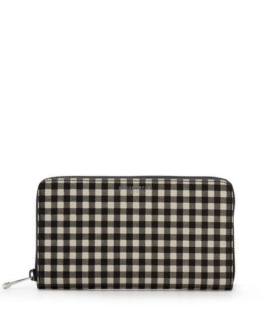 Henri Bendel West 57th Gingham Zip Around Continental Wallet