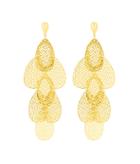Henri Bendel Maryln Schiff Laser Cut Chandelier Earring