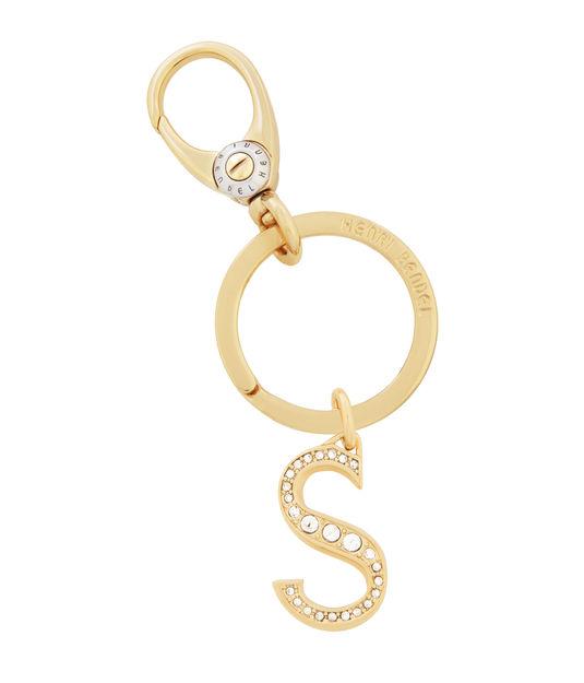 Henri Bendel Monogram S Key Fob