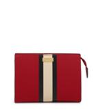 Henri Bendel West 57th Striped Small Cosmetic Clutch