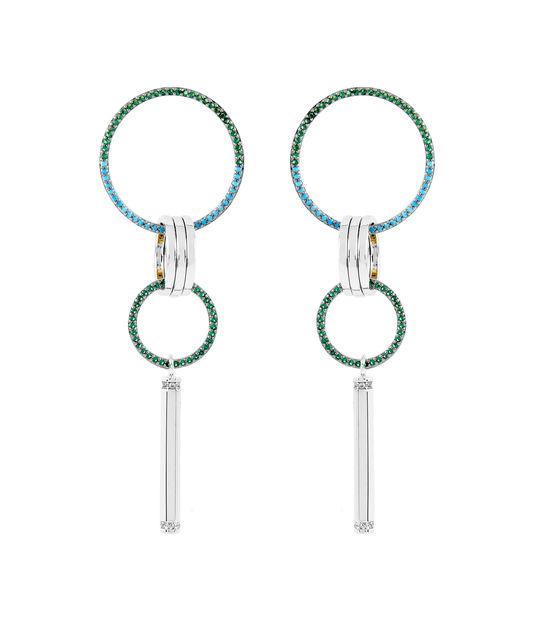 Henri Bendel Infinity Linear Earring