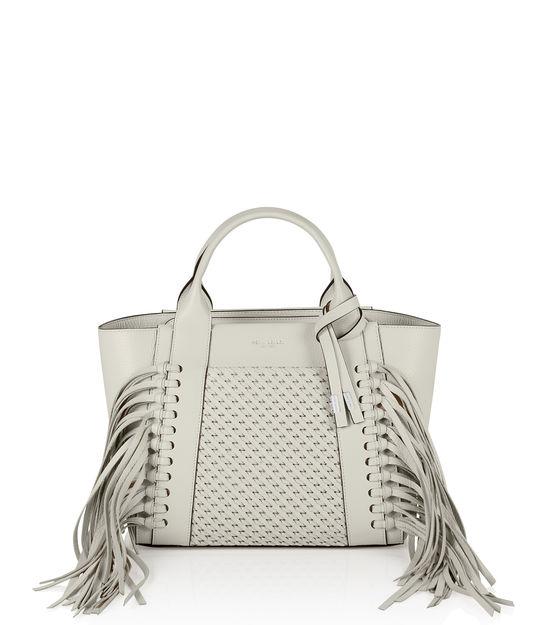 Henri Bendel Woven Fringe Brunch Tote