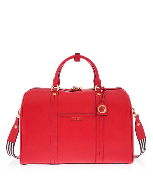 Henri Bendel West 57th Patent Weekend Duffle