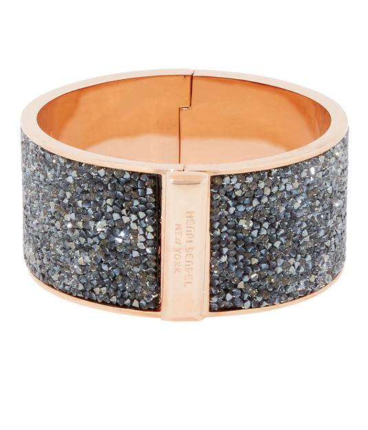 Henri Bendel Starlight Caviar Wide Bangle