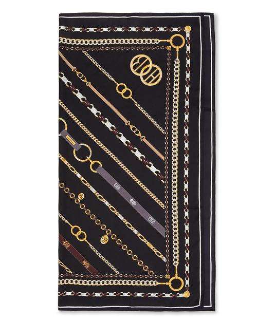 Henri Bendel Modern Icons Silk Scarf