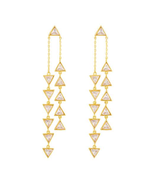 Henri Bendel Trillion Uptown Chandelier Earring