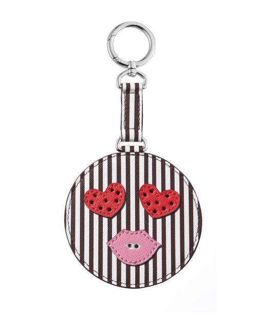Henri Bendel Hearts Smiley Bag Charm