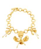 Henri Bendel Fantasy Floral Charm Bracelet