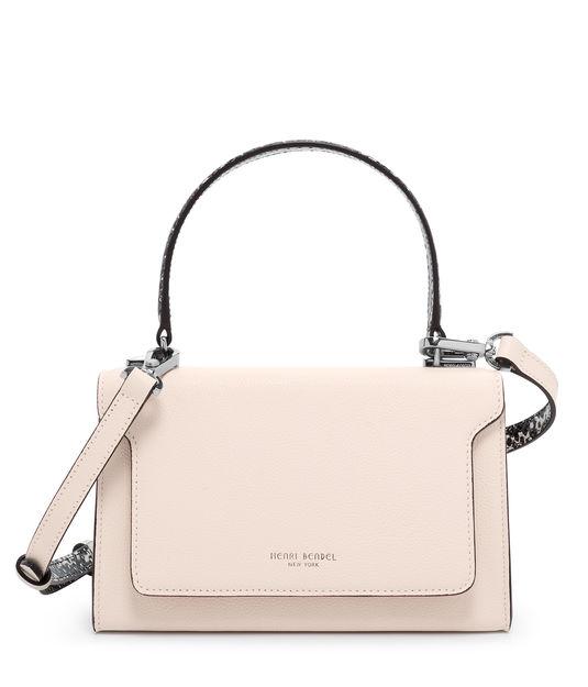Henri Bendel Claremont Top Handle Snake Satchel