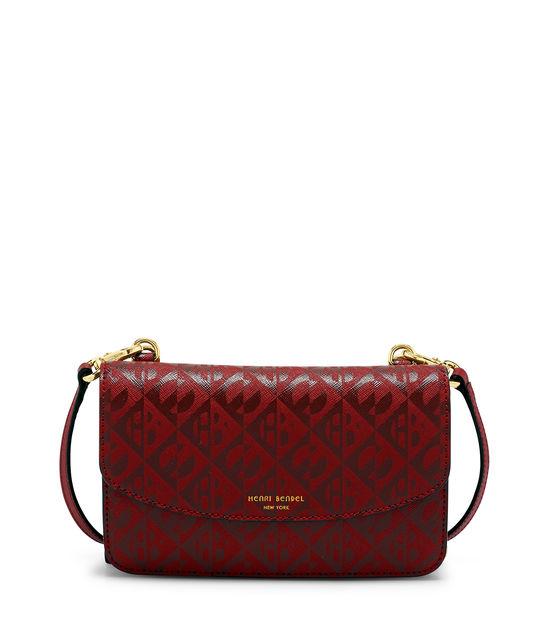 Henri Bendel West 57th Modern Monogram 2-in-1 Wallet On A String
