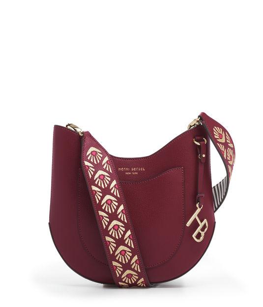 Henri Bendel West 57th Mini Crossbody Hobo With Guitar Strap