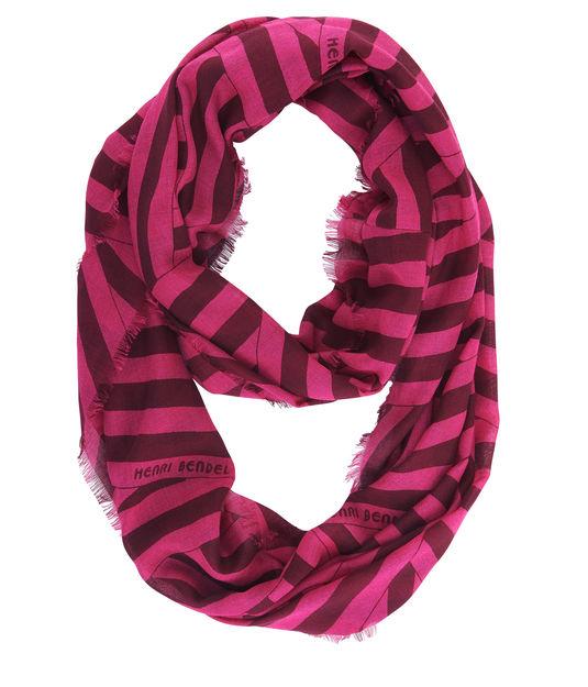 Henri Bendel Disturbed Stripe Infinity Scarf