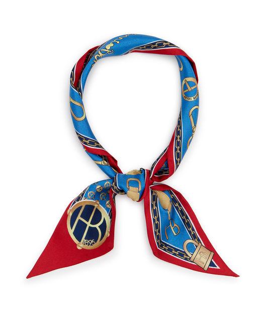 Henri Bendel Iconic Hardware Skinny Mini Scarf