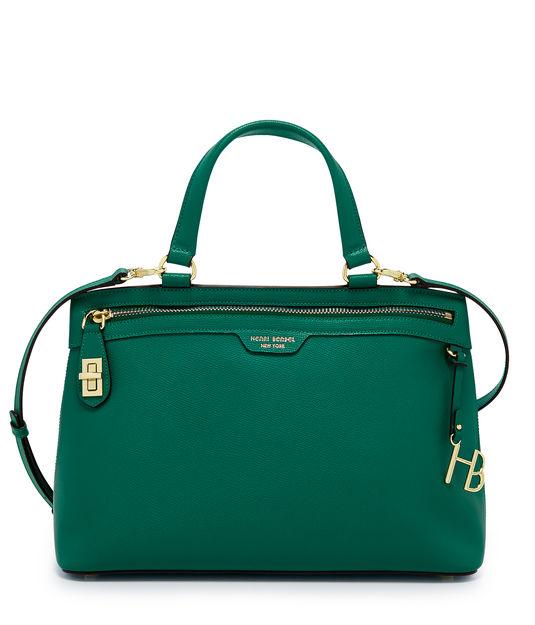 Henri Bendel West 57th Zip Satchel