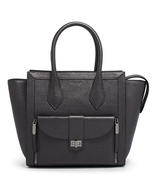 Henri Bendel Rivington Metallic Convertible Tote