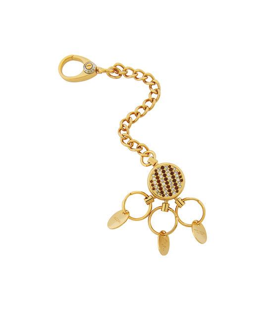 Henri Bendel Labels Crystal Key Fob