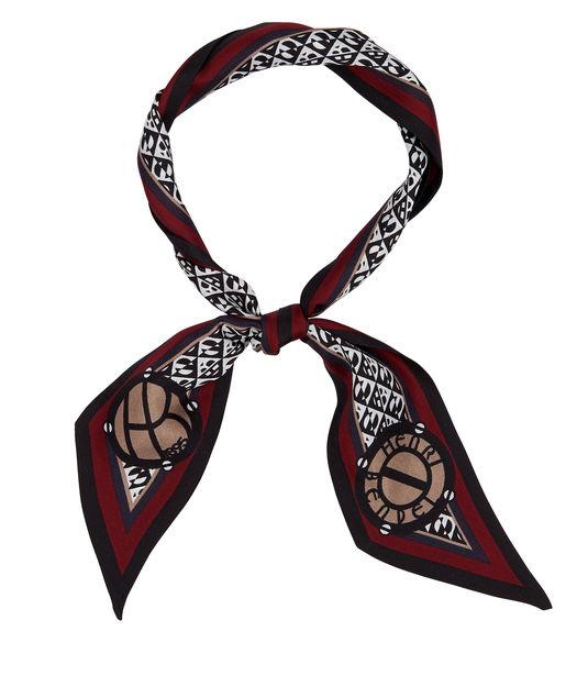 Henri Bendel Modern Monogram Skinny Mini Scarf