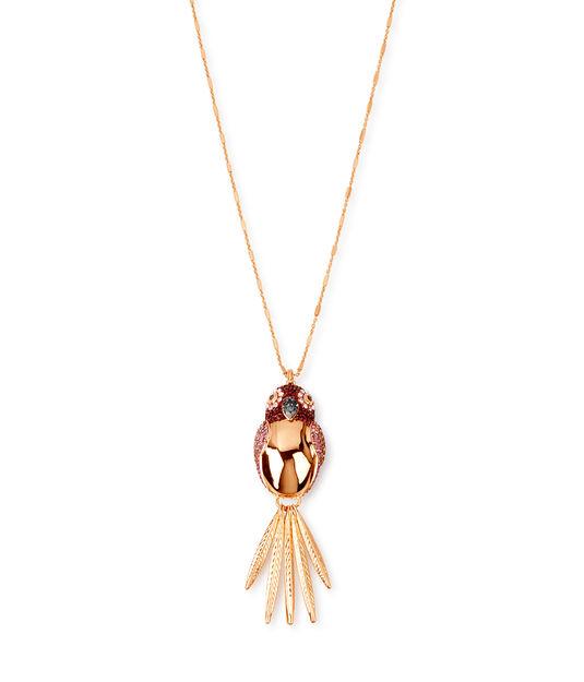 Henri Bendel Parrot Pendant Necklace
