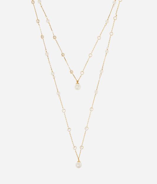 Henri Bendel Luxe Uptown Pearl Strand Necklace