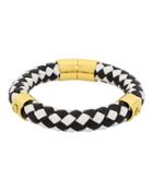 Henri Bendel Braided Leather Bracelet