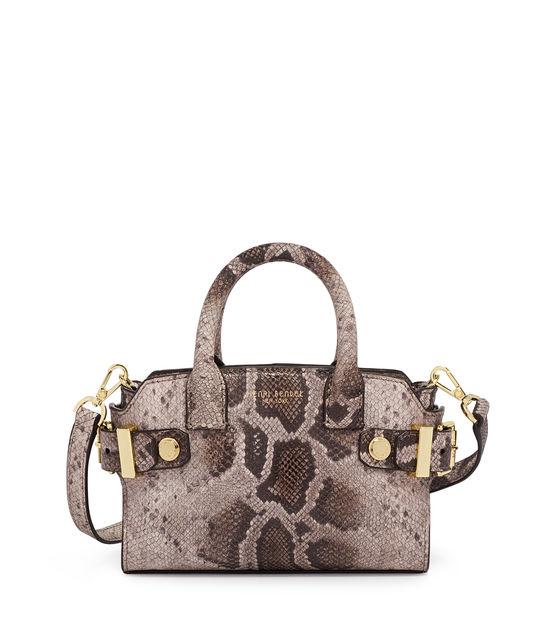 Henri Bendel Carlyle Micro Snake Satchel