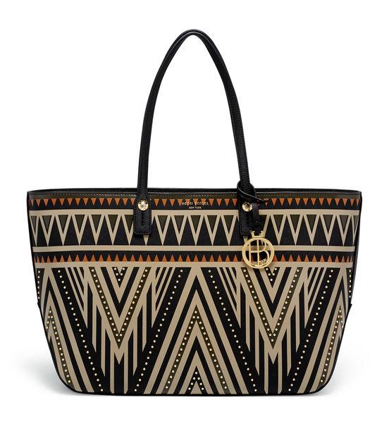 Henri Bendel West 57th Geo Tribal E/w Tote