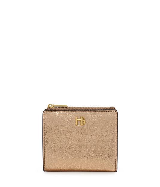 Henri Bendel Hb Mini Metallic Wallet