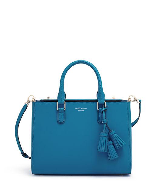 Henri Bendel West 57th Turnlock Tassel Satchel