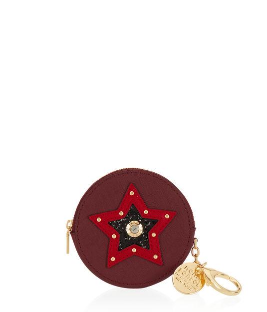 Henri Bendel West 57th Star Round Coin Purse