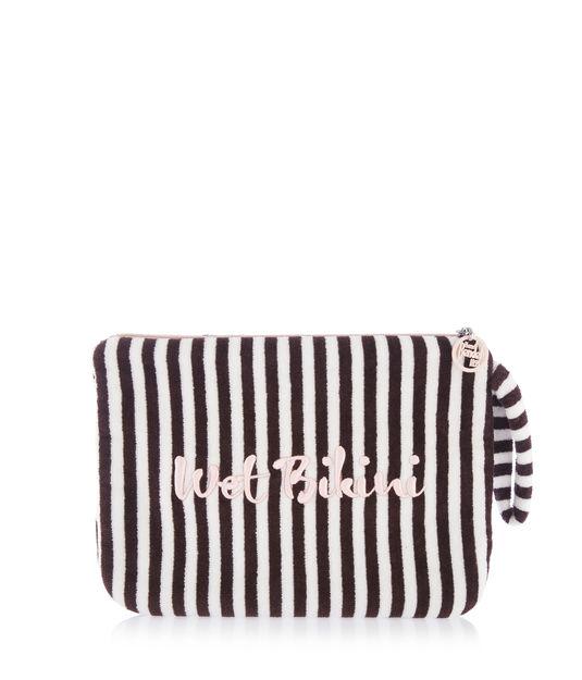 Henri Bendel Stripes & Dots Bikini Bag