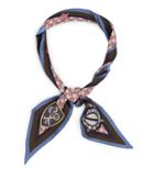 Henri Bendel Whimsy Star Print Skinny Mini Scarf