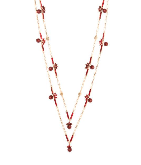 Henri Bendel Deco Pearl Layered Necklace
