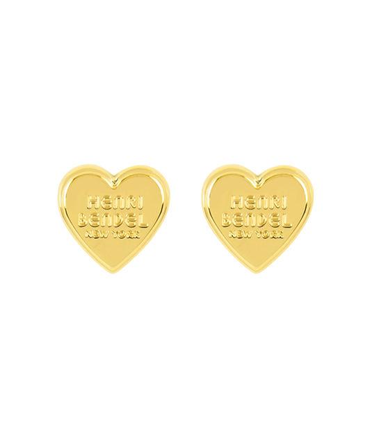 Henri Bendel Love Letter Stud Earring