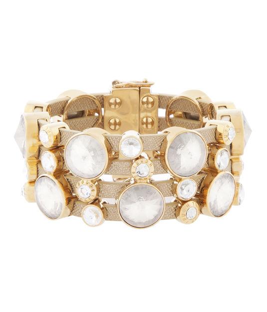 Henri Bendel On Point Leather Cuff