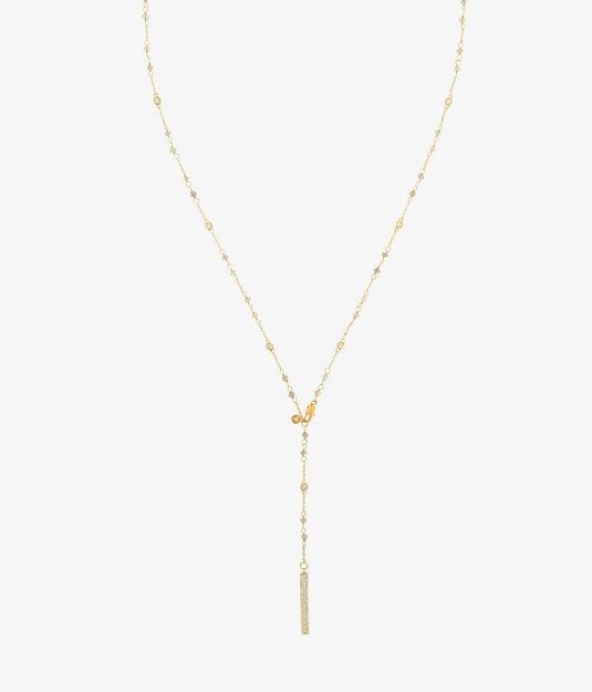 Henri Bendel Luxe Pave Bar Charm Pendant