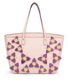 Henri Bendel West 57th E/w Floral Applique Tote
