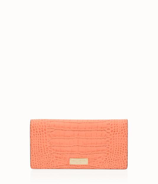 Henri Bendel West 57th Croco Kangaroo Wallet