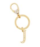 Henri Bendel Monogram J Key Fob