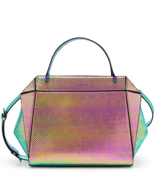 Henri Bendel Bijoux Holograph Satchel